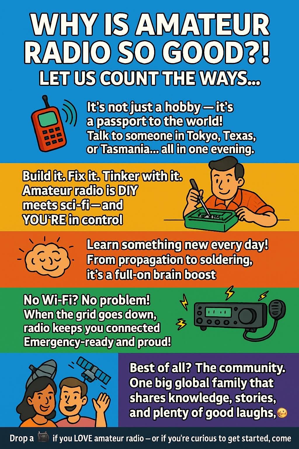 Why is Amateur Radio so good?!